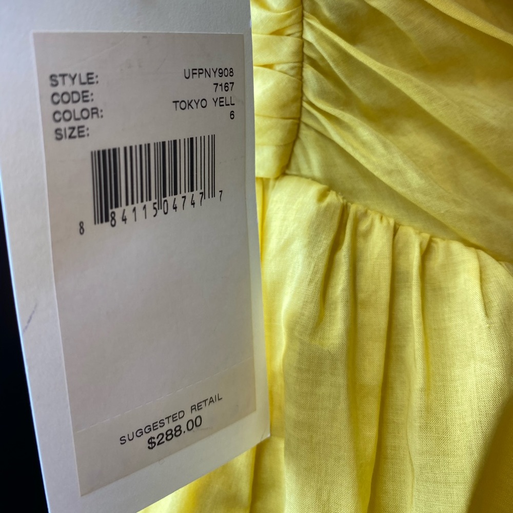 LEIFSDOTTIR TOKYO YELLOW DRESS - Picture 12 of 13